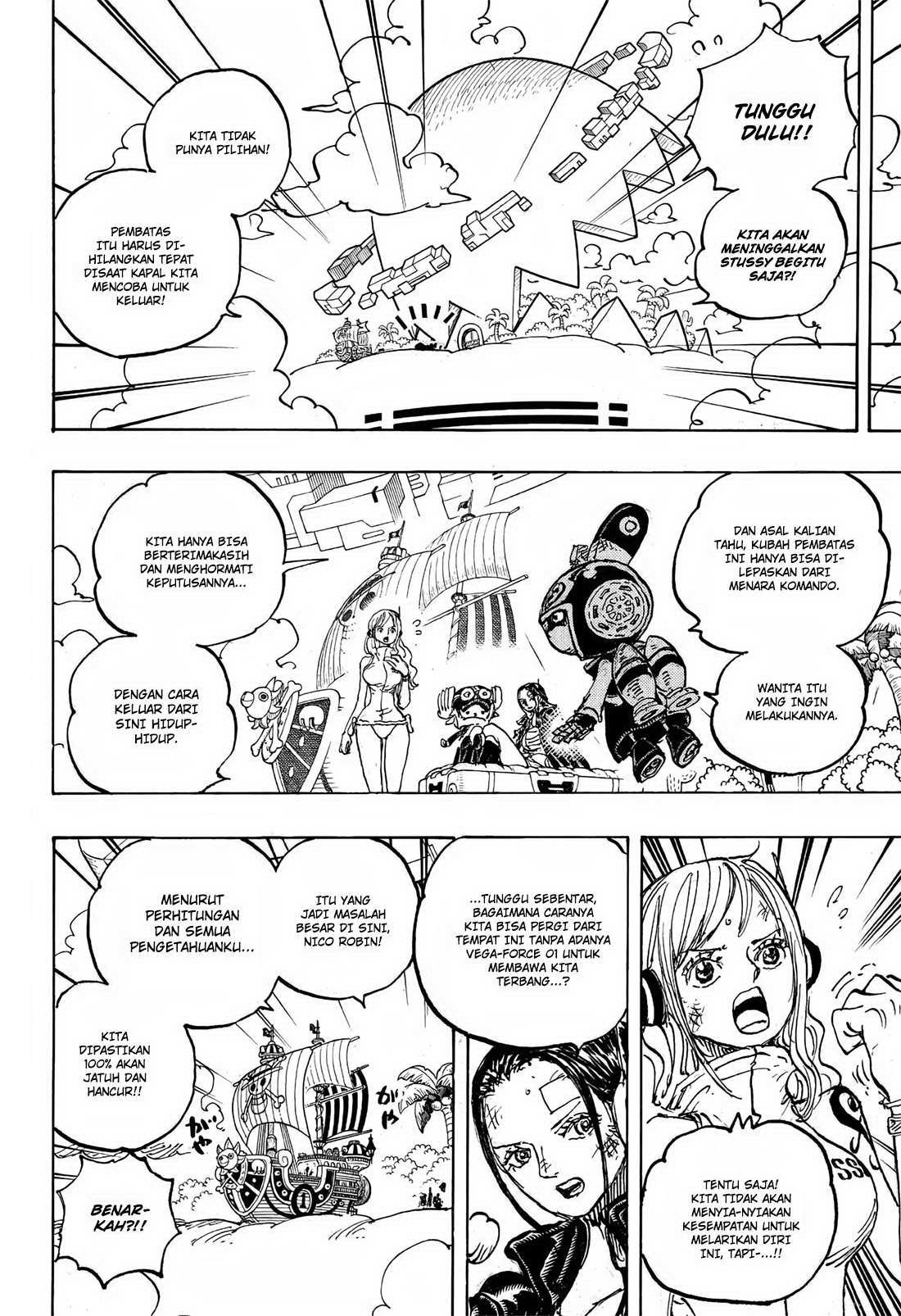Baca manga komik One Piece Berwarna Bahasa Indonesia HD Chapter 1110